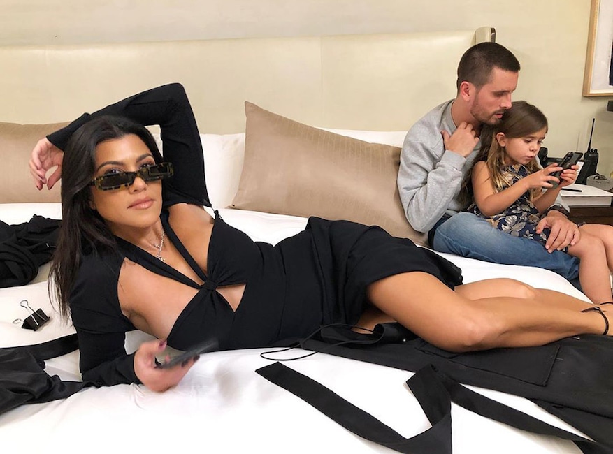 Kourtney Kardashian, Scott Disick, Penelope Disick